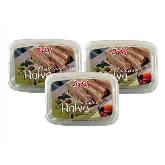 Sadaf Halva Pistachio 16 oz. ( Pack of 3 )