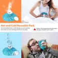 thumbnail image 3 of MesaSe Ice Packs for Injuries Reusable  3 Pcs Cold/Hot Water Pack and 1 Taping for Pain Relief  Shoulder Knee  No-Leak Waterproof Light Blue Ice Bag After Surgery Recovery Therapy 6”/9”/1, 3 of 7