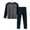 0-Grey780, variant on Toddler Girls Outfits Thermal Underwear Set Seamless Base Layer Long Sleeve Top Pants Sleepwear Set, Sizes 3-4T