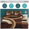 thumbnail image 2 of Geometric Circle Stripe 3D Duvet Cover Set Quilt Cover Theme of for Bedroom Decoration, 2 of 6