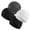 E4 thin=2 Black,Dark Grey,White, variant on EINSKEY Cotton Skull Cap 4pcs Thin Cancer Chemo Hat Beanies for Men Women