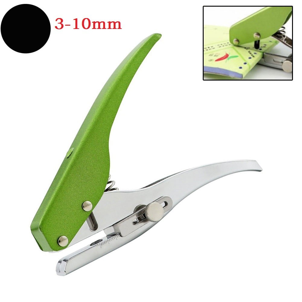 3-10Mm Screw Covers Hole Punch Aperture Round Punch Pliers Credit Photo Paper Card Corner Round Puncher Plier Paper Cutter Hidde 7Mm Smile Home
