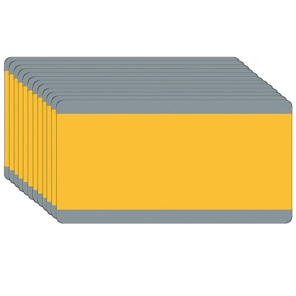 Ashley Productions Big Reading Guide, 3-3/4" x 7-1/4", Goldenrod, Pack of 12