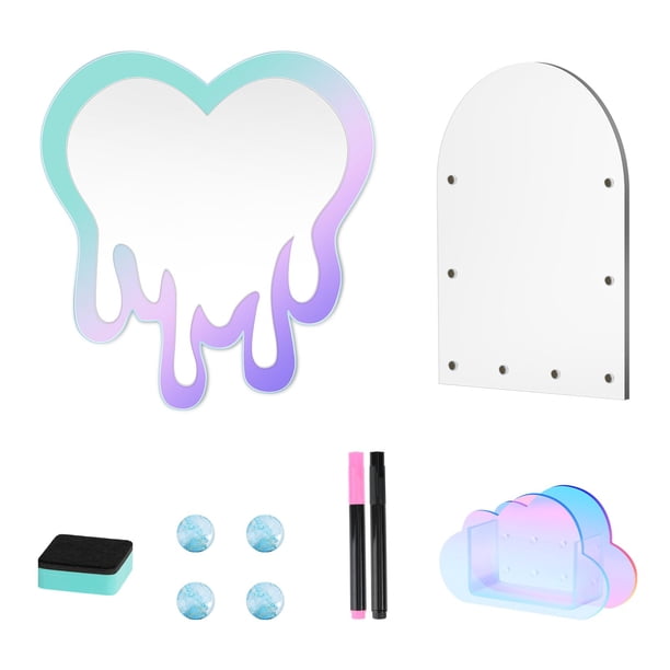Set de Accesorios para Casillero MoKo 5 en 1 Magnético de Acrílico