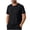Black, variant on Mens Casual Slim Fit Short Sleeve T-Shirts Soft Lightweight V-Neck/Crew-Neck Size Mens Tshirts(Grey,7XL)