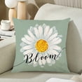 thumbnail image 5 of Funda De Almohada Con Estampado Primaveral De Lino. Almohada Decorativa Para El Sofá Del Salón., 5 of 5