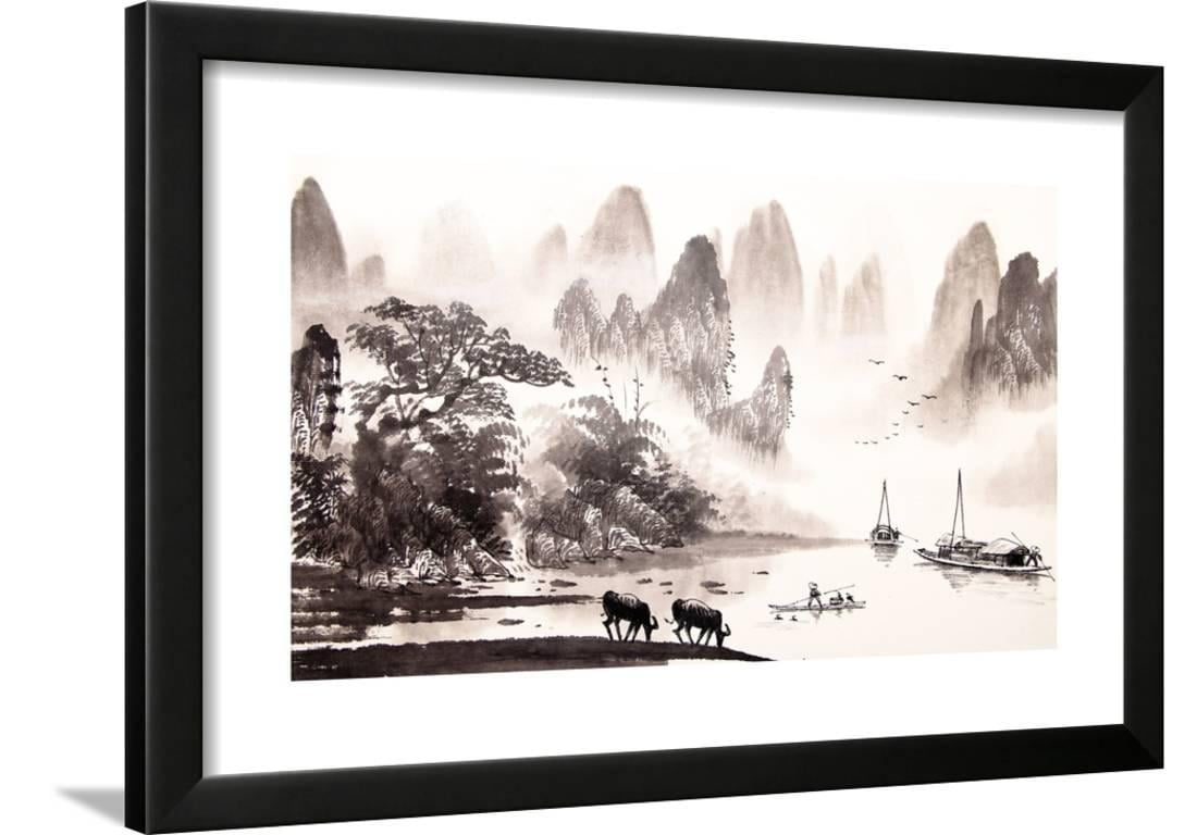 450+Vintage Chinese paintings Watercolor Asian Art Floral Postcards Set 2