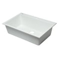 thumbnail image 6 of ALFI brand AB3322DI-W White 33" Single Bowl Drop In Granite Composite Kitchen Sink, 6 of 12