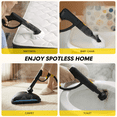 thumbnail image 3 of Steam Cleaner for Home, Multipurpose Chemical-Free Pressurized Steamer, 22 Accessories & 50 fl oz Large Tank, Deep Cleaning for Tile, Grout, Bathroom, Kitchen, Carpet & Upholstery, 3 of 7