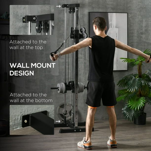 Body iron adjustable dual pulley station hot sale