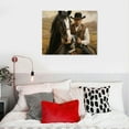 thumbnail image 4 of COMIO All a Cowboy Needs Canvas Wall Art Print, Dog Artwork, 4 of 4
