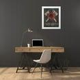 thumbnail image 3 of Hogan, Melody 26x32 White Modern Wood Framed Museum Art Print Titled - Firefighter 1, 3 of 4