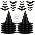 thumbnail image 4 of Shengyu Halloween Decoration Essential Witch Hats For Women Simply Pin To Pull Rope Out Of Top Of Hat type1, 4 of 6