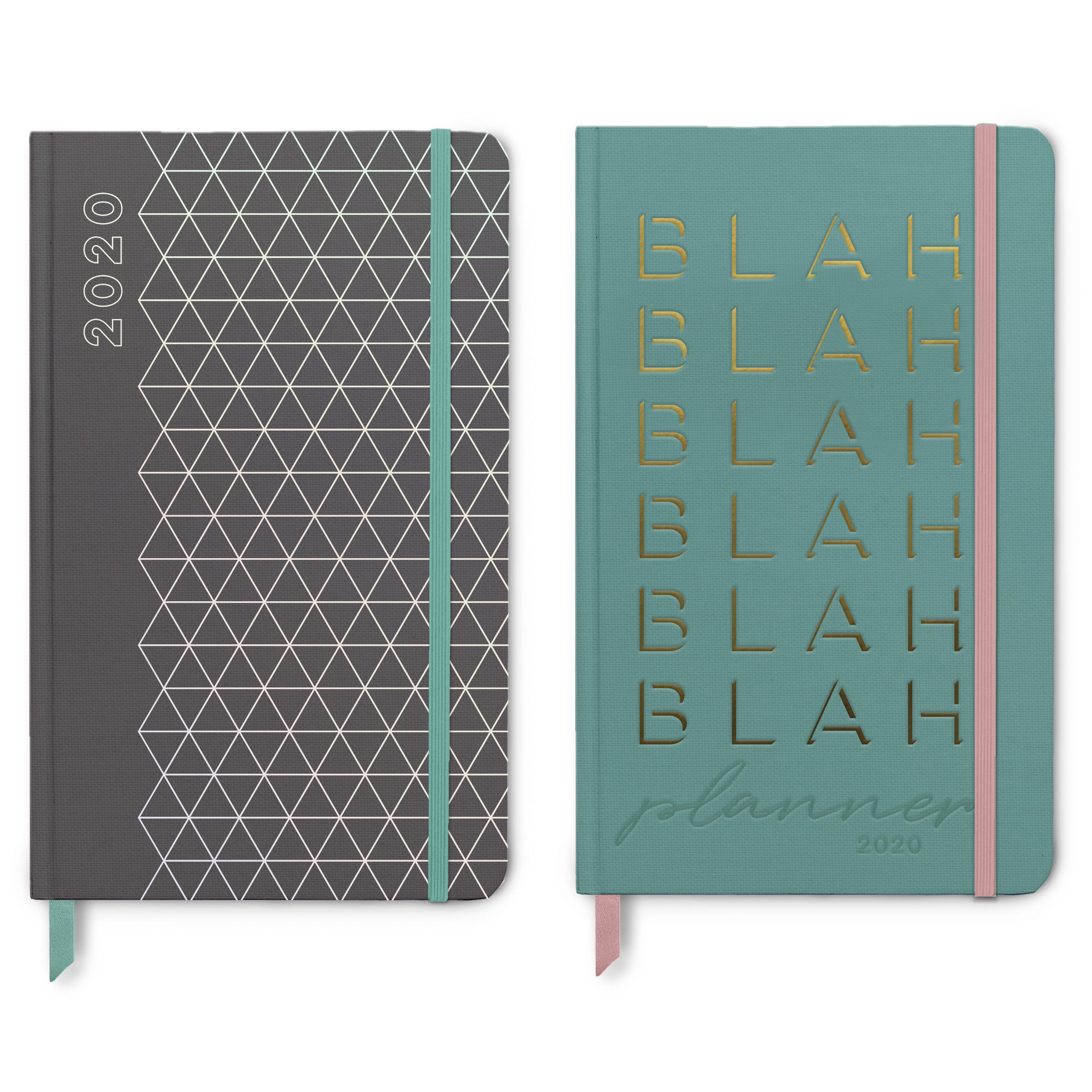 Pen+Gear Bookcloth Monthly/Weekly Planner, 240 Pages, Elastic Closure