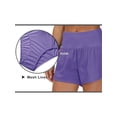 thumbnail image 4 of Womens High Waisted Running Shorts Quick Dry Athletic Workout Shorts With Mesh Liner Zipper Pockets Loose Fit, 4 of 6
