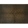 thumbnail image 1 of Ahgly Company Indoor Rectangle Persian Turquoise Blue Traditional Area Rugs, 4' x 6', 1 of 4