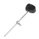 thumbnail image 2 of Cabezal de de bombo, mango de acero inoxidable, de pedal de tambor de fieltro / silicona, piezas de percusión, accesorios para instrum - Fieltro negro Sunnimix pedal de bombo, 2 of 8