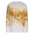 thumbnail image 5 of jsaierl Christmas Sweatshirts for Women Round Neck Long Sleeve Shirts Snowflake Print Tops Workout Casual Fall Blouse Tee Pullover Christmas Gifts for Teen Girls, 5 of 6