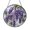Acrylic 3.5 Inch, variant on Wisteria Cascading Stained Glass-Style Window Suncatcher, Decorative Hanging Panel Ornament for Floral Window Art and Garden Theme Home Decoration