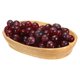 thumbnail image 1 of Bandeja de Servir de Bambú Uxcell, Bandejas de Madera en Forma de Barco de 10.6 x 7 Pulgadas, Platos de Servicio Portátiles para Comida, Frutas, Aperitivos, Pan, Vanity, Bodas, Picnics, Caqui, 1 of 7