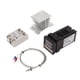 thumbnail image 1 of Juego De Termostato De Calentador, Kit De Control De Temperatura De Termopar Tipo K Disipador De Calor De Aluminio Sonda Para Incubadora Para La Industria Química, 1 of 7