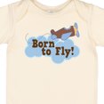 thumbnail image 4 of Inktastic Airplane Future Pilot Born to Fly Boys Baby Bodysuit, 4 of 5