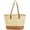 Brown, variant on Kukuzhu Large Women's Woven PU Straw Geometric Tote Shoulder Bag White