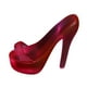 thumbnail image 4 of Zapatos de muñeca 1/4, miniatura de resina, elegantes zapatos de tacón alto para muñeca femenina. rojo, 4 of 9