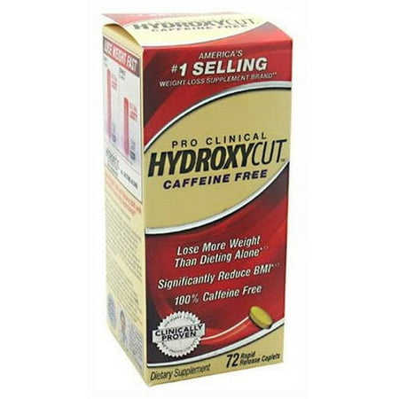 Hydroxycut Caffeine-free Weight Loss Rapid release Capsules, 72 Ct