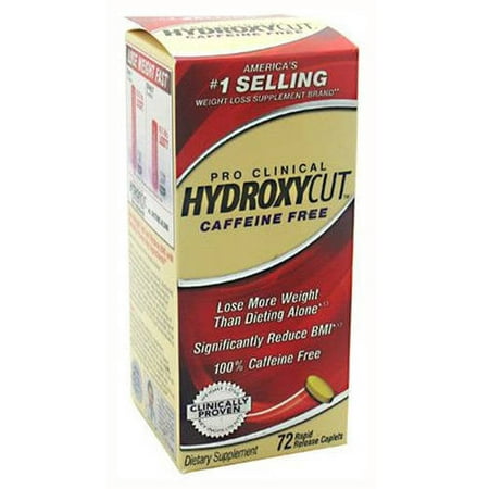 Hydroxycut sans caféine, perdre du poids, 72 CT