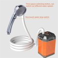 thumbnail image 5 of 9000mAh Portable Outdoor Electric Shower Pump Rechargeable Shower Large Capacity Hiking Traveling Shower, 5 of 5