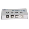 thumbnail image 4 of relayinert USB 0 Auto Sharing Switch KVM 4Ports HUB Adapter for Efficient PC Scanner and Printer Connection Style A 1Set, 4 of 6