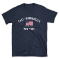 thumbnail image 1 of East Farmingdale New York Patriot Men's Cotton T-Shirt, 1 of 1