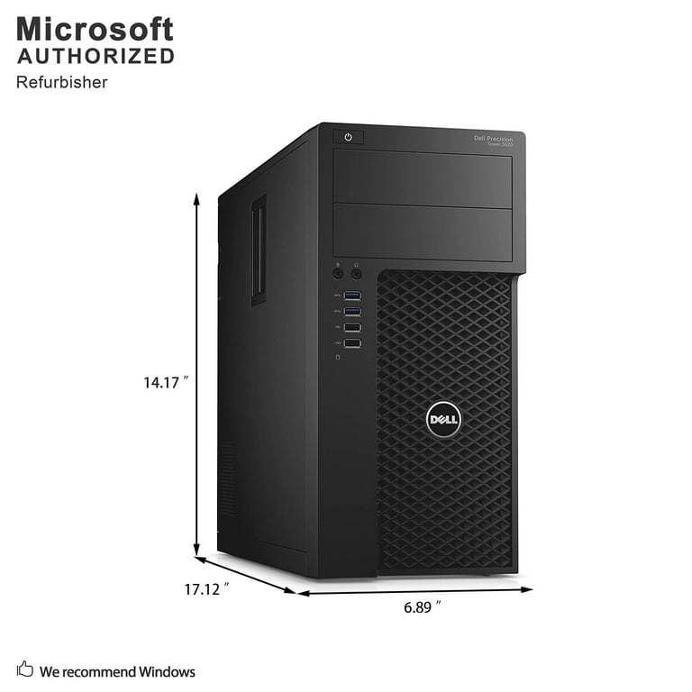 Dell Precision 3620 Tower High Performance Desktop Computer, Intel