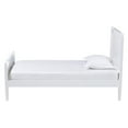 thumbnail image 2 of Bowery Hill Modern White Finished Wood Full Size Platform Bed, 2 of 9