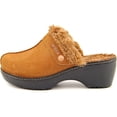 thumbnail image 3 of CYYI Cobbler Fuzz Clog Women US 10 Brown Mules, 3 of 5
