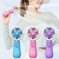 thumbnail image 2 of sruoe Portable Handheld Fan, Mini Fan, Mini Handheld Fans in Bulk, Desk Fan, Battery Rechargeable Personal Fan, 2 of 4