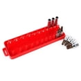 thumbnail image 4 of Socket Organizer Holder Rack Sleeve Storage Bracket Socket Organizer Tool Box Rail Tray Red Imperial S, 4 of 9