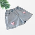 thumbnail image 4 of LWNYDPLSD Cute Baggy Shorts for Girls Denim Summer Short Jeans Teen Girl Y2k Trendy Casual Short Tween Girl Vintage Loose Fashion Shortalls with Pockets Girl Clothes, 4 of 6