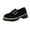 Black, variant on Willtoo Orthopedic Dress Shoes for Women Platform Round Toe Slip On Comfortable Loafers Non Slip Lug Sole Office Casual Walking Shoes Chunky Heel Fashion Low Top Shoes