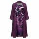 thumbnail image 3 of Vestido largo hasta la rodilla para mujer, vestido sin mangas con estampado Floral de talla grande y chal de gasa de media manga, cárdigan, traje de dos piezas Fridja nalpqowj27580, 3 of 6