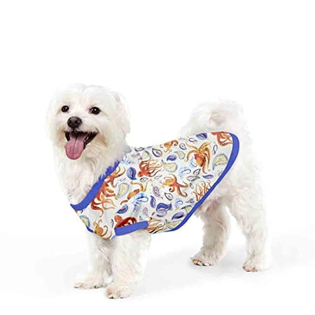 BedHead - Stretch Lounge Dog PJ - Into The Deep - Small