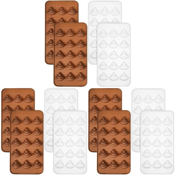 Set of 3 Wax Melt Containers Molds for Candy Making Crystal Epoxy