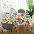 thumbnail image 3 of Yayeee Tablecloths 60" x 60" Rectangle Wrinkle Resistant Party Table Cover, Cartoon Animals, 3 of 8