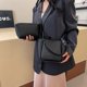 thumbnail image 2 of Bolso Bandolera Mano Informal para Mujer Hobo Elegante Con Correa Ajustable PU, 2 of 9