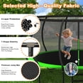 thumbnail image 5 of DeepRoar 2026 Upgraded 14FT Trampoline for Kids and Adults, Heavy Duty 1400LBS Outdoor Trampoline Set with Enclosure, Basketball Hoop, Light and Sprinkler, Recreational Trampolines for Backyard, 5 of 8