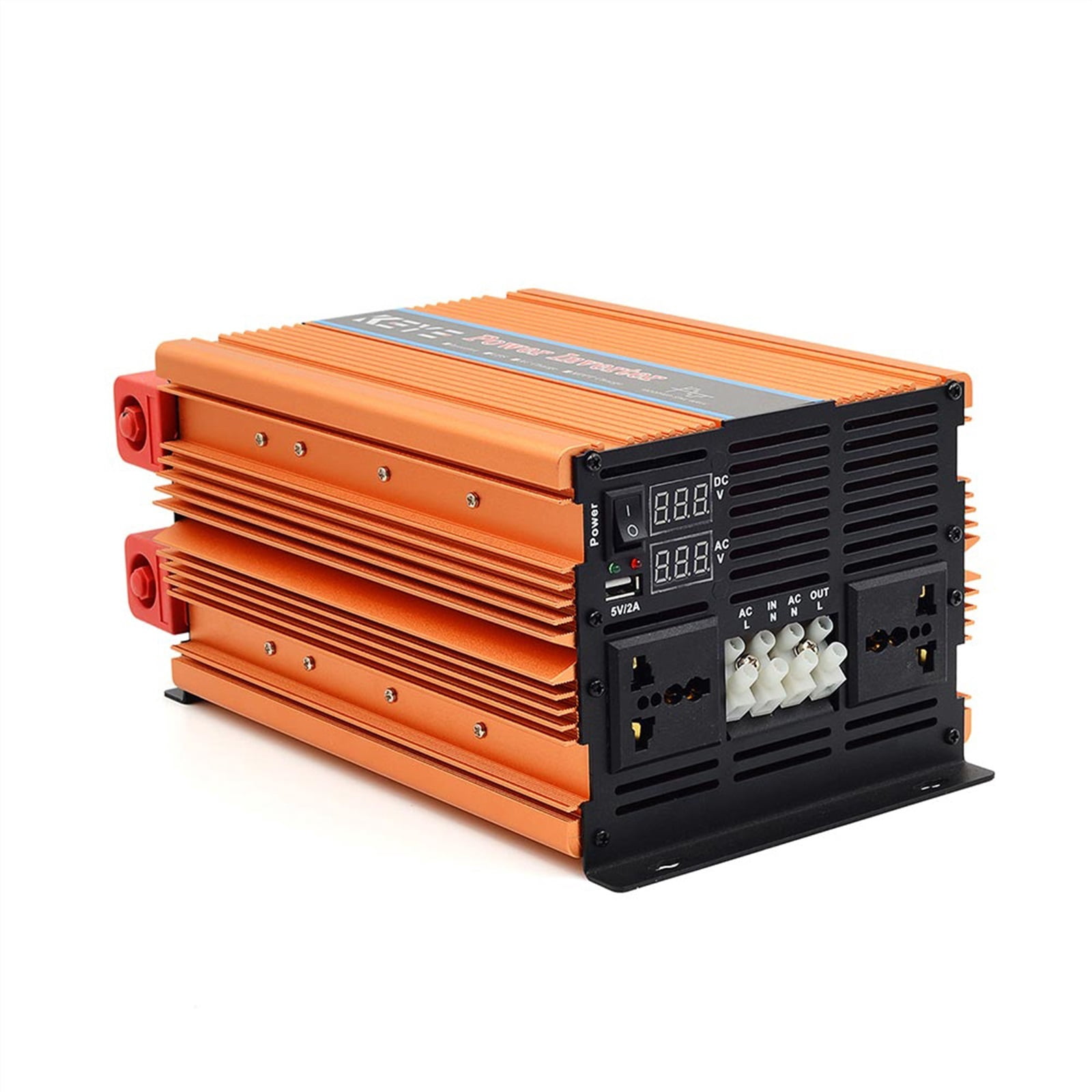 Modified Sine Wave Power Inverter 4000W 5000W 6000W 8000W 12000W Ultra Power Inverter 12V 220 110 DC To AC Supply Converter Solar Power Inverter ,Portable Design