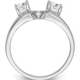 thumbnail image 3 of 14K White Gold Diamond Wrap (Size 7) Made In India rm3066b-050-waa, 3 of 6