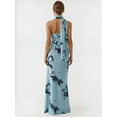 thumbnail image 5 of Strapless Printed Bodycon Maxi Dress, 5 of 7