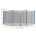 thumbnail image 4 of Soozier 14ft Trampoline Net Replacement with Zippered Entrance, 4 of 9